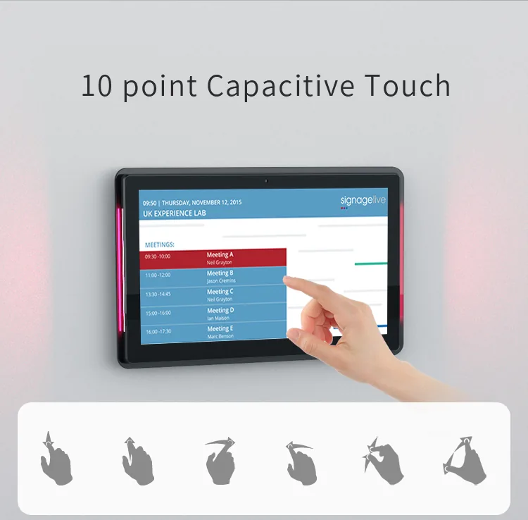 101inch Android Poe Wallmounted Tablet Pc Led Bars Rooted Open Source For Conference Room Scheduling Display - 5 101inch Android Poe Wallmounted Tablet Pc Led Bars Rooted Open Source For Conference Room Scheduling Display - 5