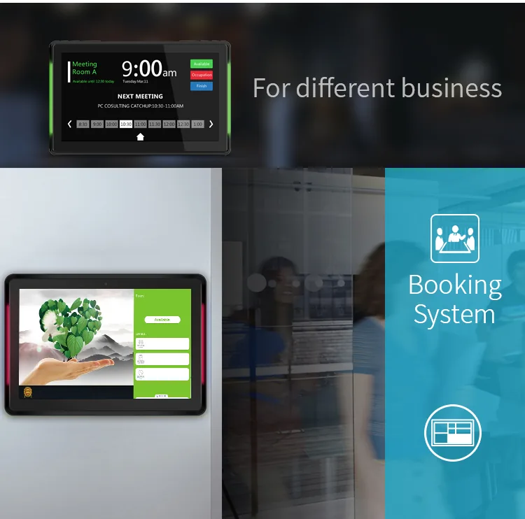 101inch Android Poe Wallmounted Tablet Pc Led Bars Rooted Open Source For Conference Room Scheduling Display - 13 101inch Android Poe Wallmounted Tablet Pc Led Bars Rooted Open Source For Conference Room Scheduling Display - 13