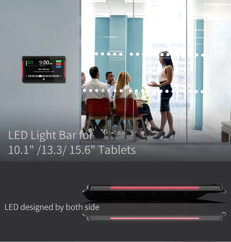 101inch Android Poe Wallmounted Tablet Pc Led Bars Rooted Open Source For Conference Room Scheduling Display - 2 101inch Android Poe Wallmounted Tablet Pc Led Bars Rooted Open Source For Conference Room Scheduling Display - 2