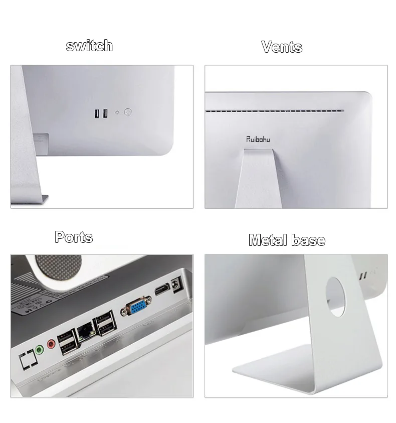 19inch Allinone Pc Windows 10 Intel Core I3i5 Wifi Desktop Lcd Screen Keyboard Mouse Included - 6 19inch Allinone Pc Windows 10 Intel Core I3i5 Wifi Desktop Lcd Screen Keyboard Mouse Included - 6