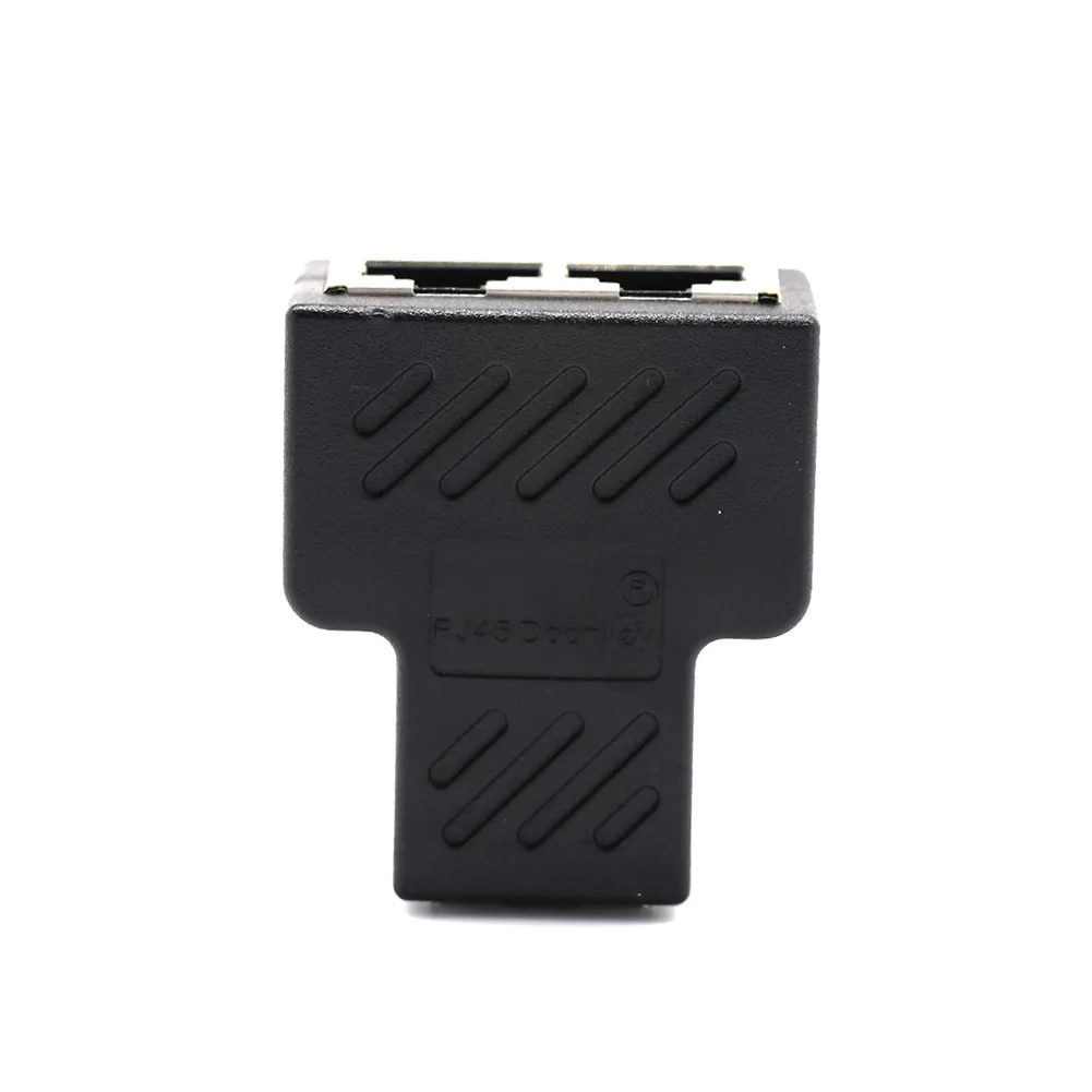 Highspeed 2way Ethernet Cable Adapter Lan Network Splitter Extender Internet Connection Input Output Adapter For Enhanced Connectivity - 6