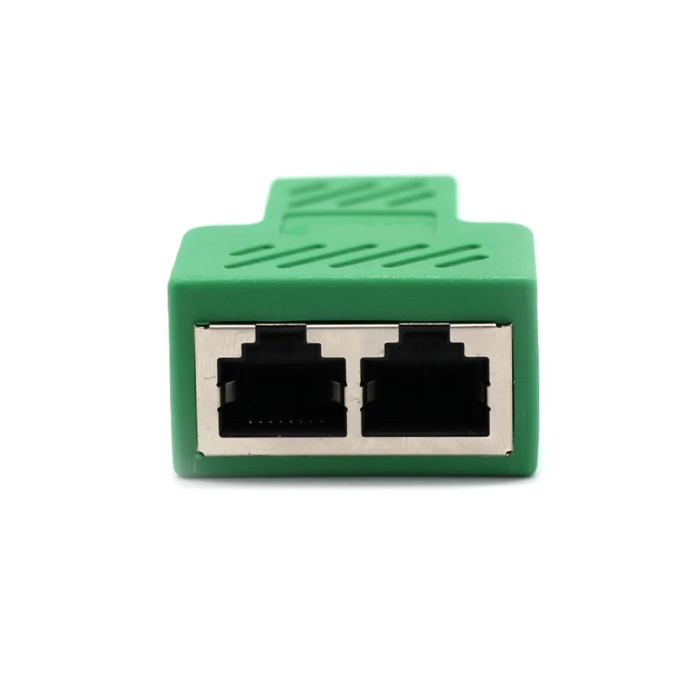 Highspeed 2way Ethernet Cable Adapter Lan Network Splitter Extender Internet Connection Input Output Adapter For Enhanced Connectivity - 29