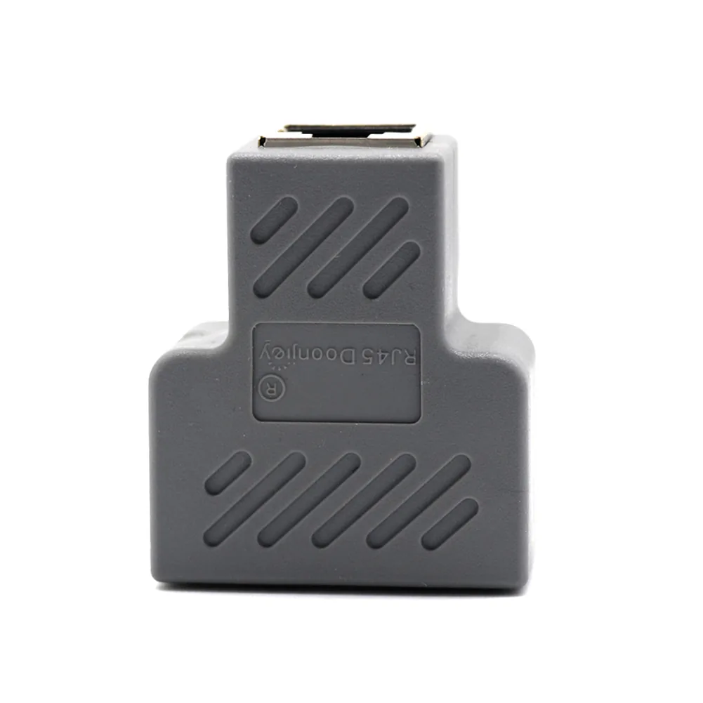 Highspeed 2way Ethernet Cable Adapter Lan Network Splitter Extender Internet Connection Input Output Adapter For Enhanced Connectivity - 35