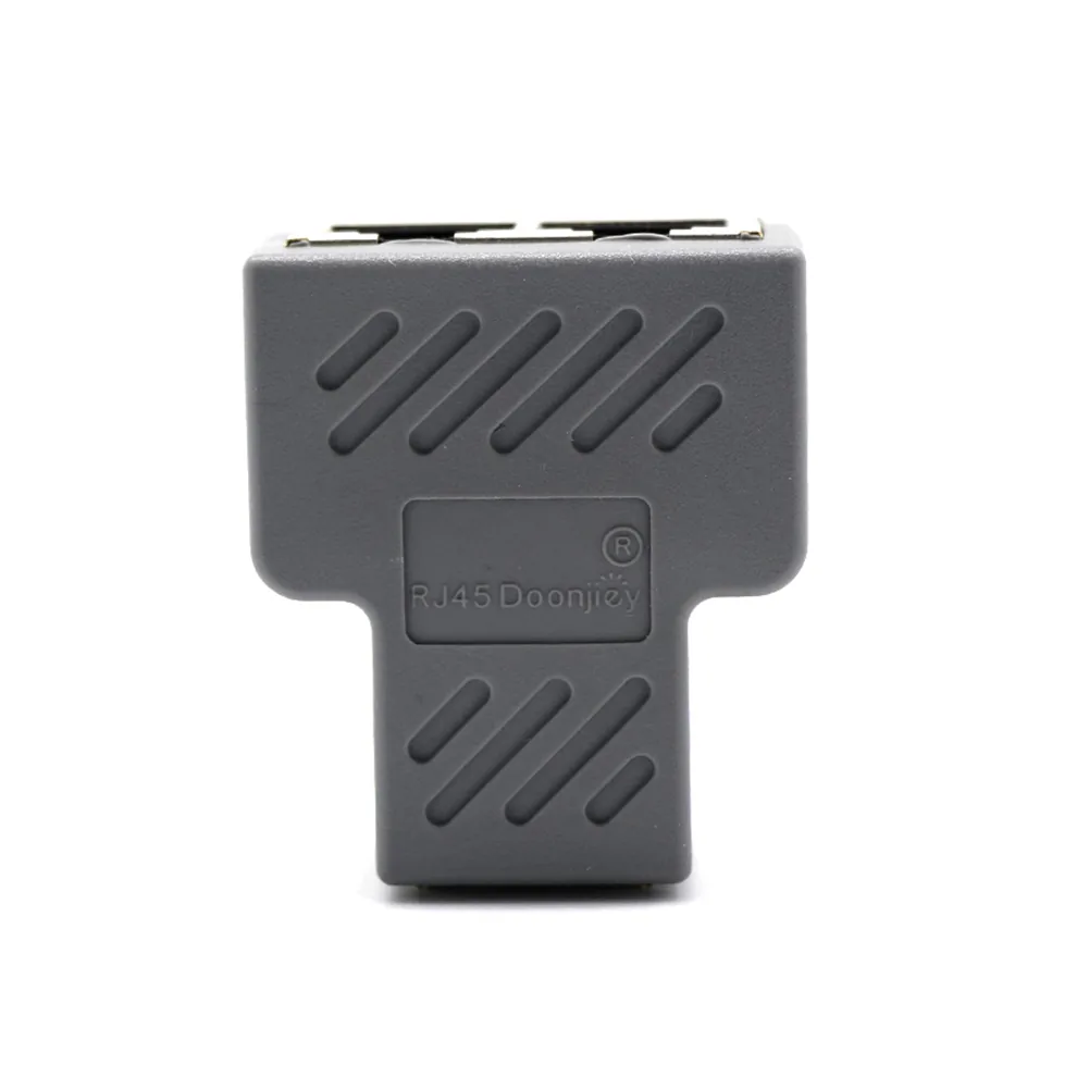 Highspeed 2way Ethernet Cable Adapter Lan Network Splitter Extender Internet Connection Input Output Adapter For Enhanced Connectivity - 36