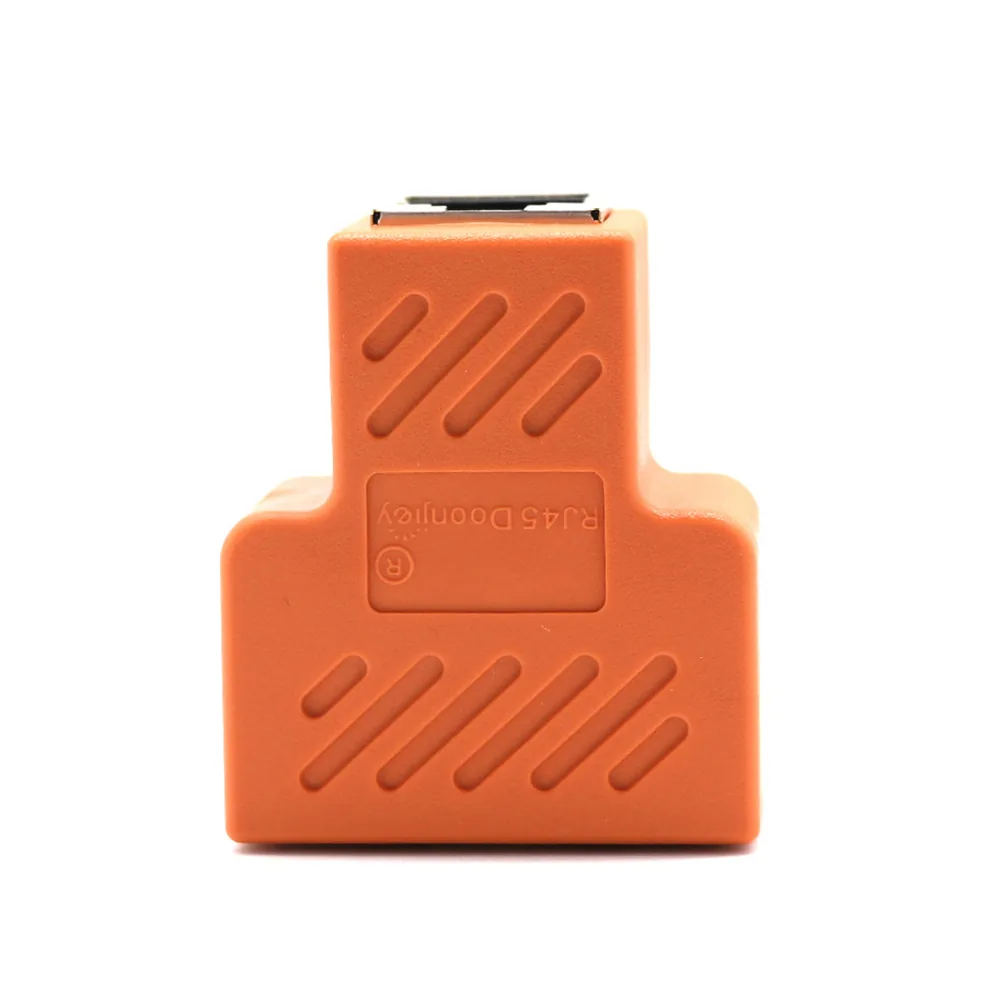 Highspeed 2way Ethernet Cable Adapter Lan Network Splitter Extender Internet Connection Input Output Adapter For Enhanced Connectivity - 46