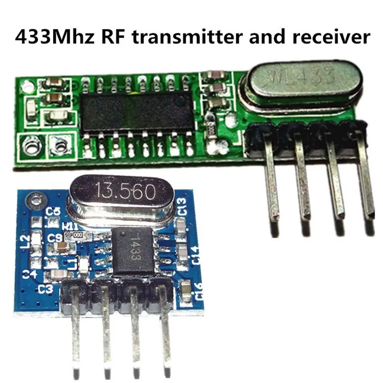 Arduino Uno Compatible 433mhz Rf Transmitter And Receiver Kit Superheterodyne Small Size Diy Module For Remote Controls - 3 Arduino Uno Compatible 433mhz Rf Transmitter And Receiver Kit Superheterodyne Small Size Diy Module For Remote Controls - 3