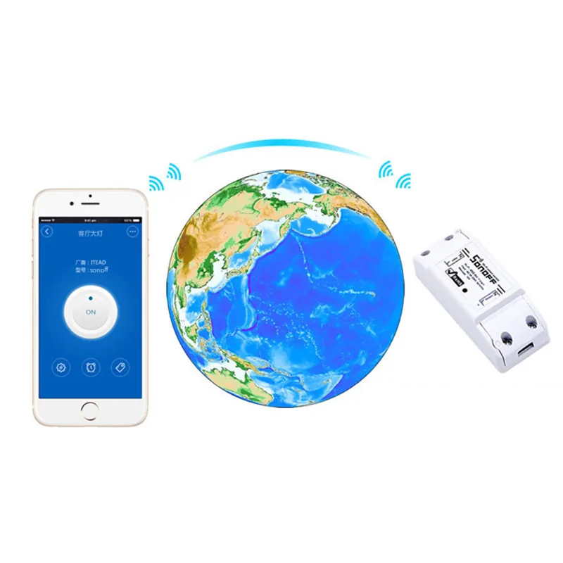 Sonoff Basic Wifi Switch 210pcs Compatible With Alexa Google Home 10a 2200w Wireless Remote Timer Automation Module - 4 Sonoff Basic Wifi Switch 210pcs Compatible With Alexa Google Home 10a 2200w Wireless Remote Timer Automation Module - 4