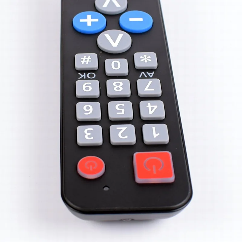 Universal 2device Remote Control With Learning Function For Tv Dvd Vcr Stb Dvb Userfriendly For Elderly - 4 Universal 2device Remote Control With Learning Function For Tv Dvd Vcr Stb Dvb Userfriendly For Elderly - 4