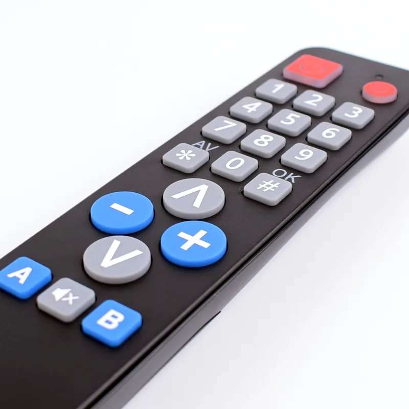 Universal 2device Remote Control With Learning Function For Tv Dvd Vcr Stb Dvb Userfriendly For Elderly - 5 Universal 2device Remote Control With Learning Function For Tv Dvd Vcr Stb Dvb Userfriendly For Elderly - 5