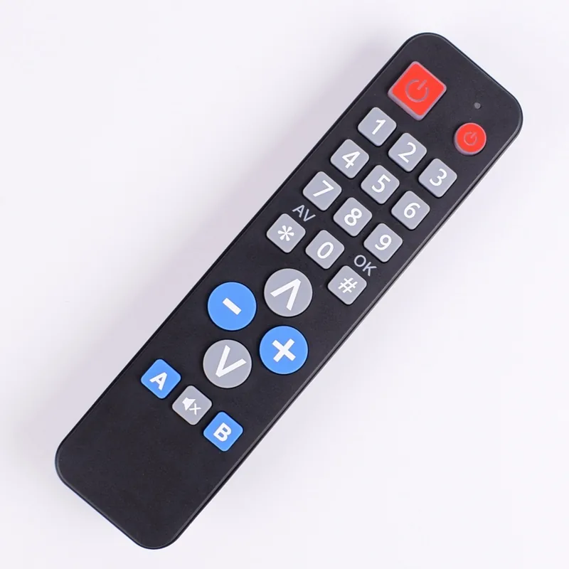 Universal 2device Remote Control With Learning Function For Tv Dvd Vcr Stb Dvb Userfriendly For Elderly - 2 Universal 2device Remote Control With Learning Function For Tv Dvd Vcr Stb Dvb Userfriendly For Elderly - 2