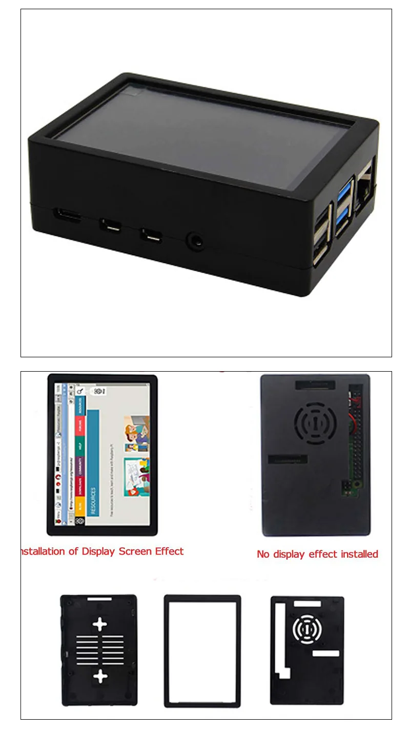 Raspberry Pi 4 Model B 35 Inch Touch Screen Lcd Display 480x320 With Stylus Pen And Dual Use Abs Protective Case Shell - 7 Raspberry Pi 4 Model B 35 Inch Touch Screen Lcd Display 480x320 With Stylus Pen And Dual Use Abs Protective Case Shell - 7