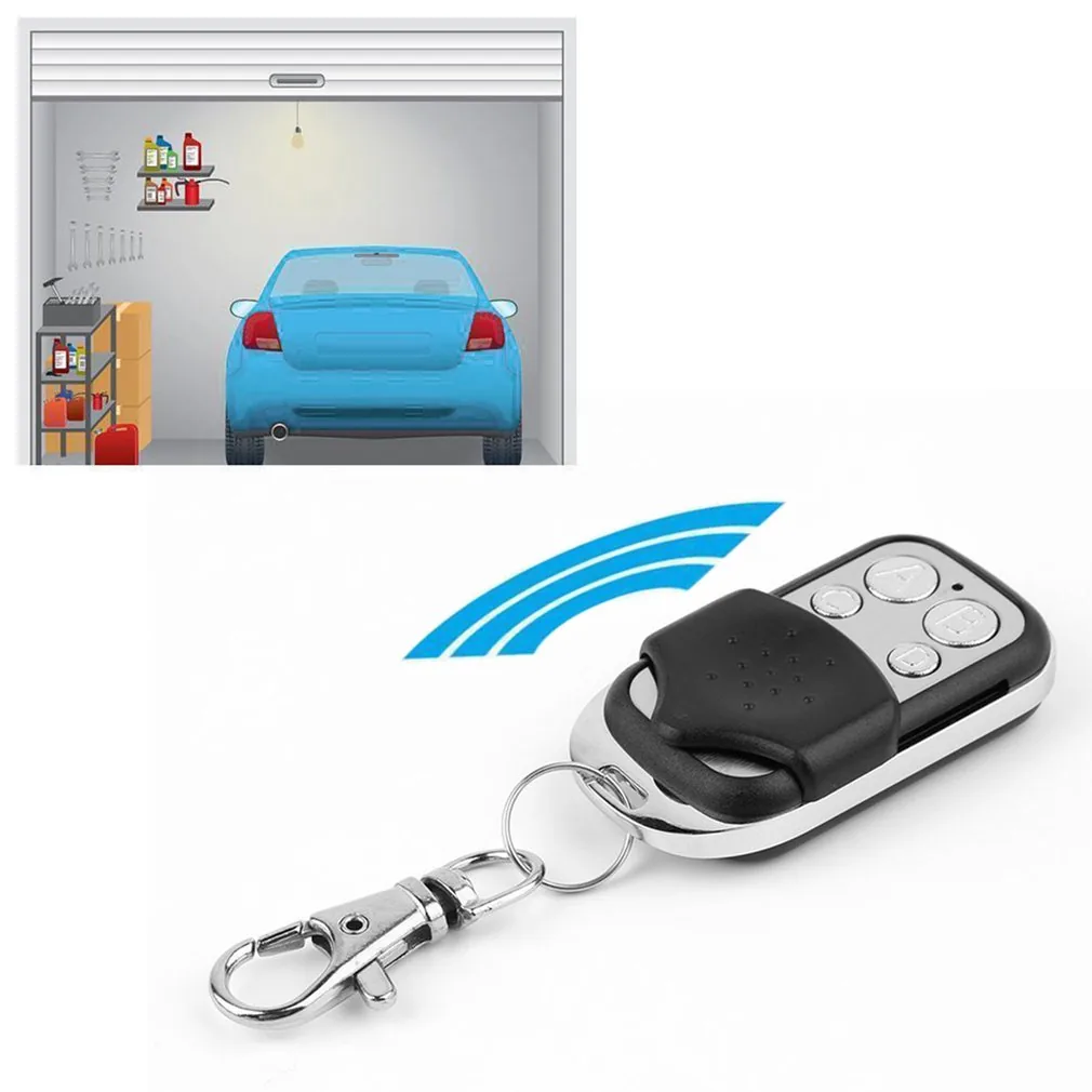 Universal 433mhz 4channel Wireless Rf Remote Control Garage Door Opener Car Keychain Electric Gate Code Grabber - 1 Universal 433mhz 4channel Wireless Rf Remote Control Garage Door Opener Car Keychain Electric Gate Code Grabber - 1