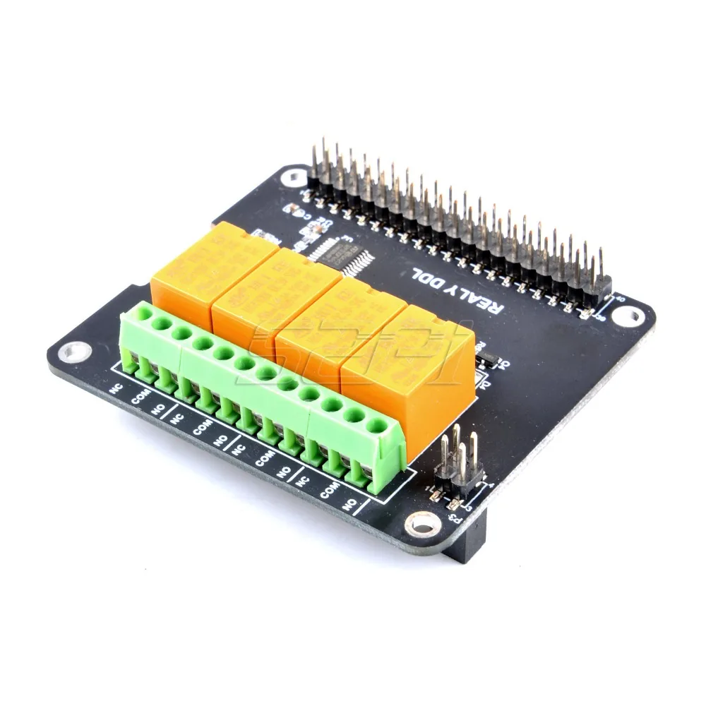 52pi Original 4channel Relay Hat Board For Raspberry Pi B 3b Plus 2b Not Including Rpi - 4 52pi Original 4channel Relay Hat Board For Raspberry Pi B 3b Plus 2b Not Including Rpi - 4