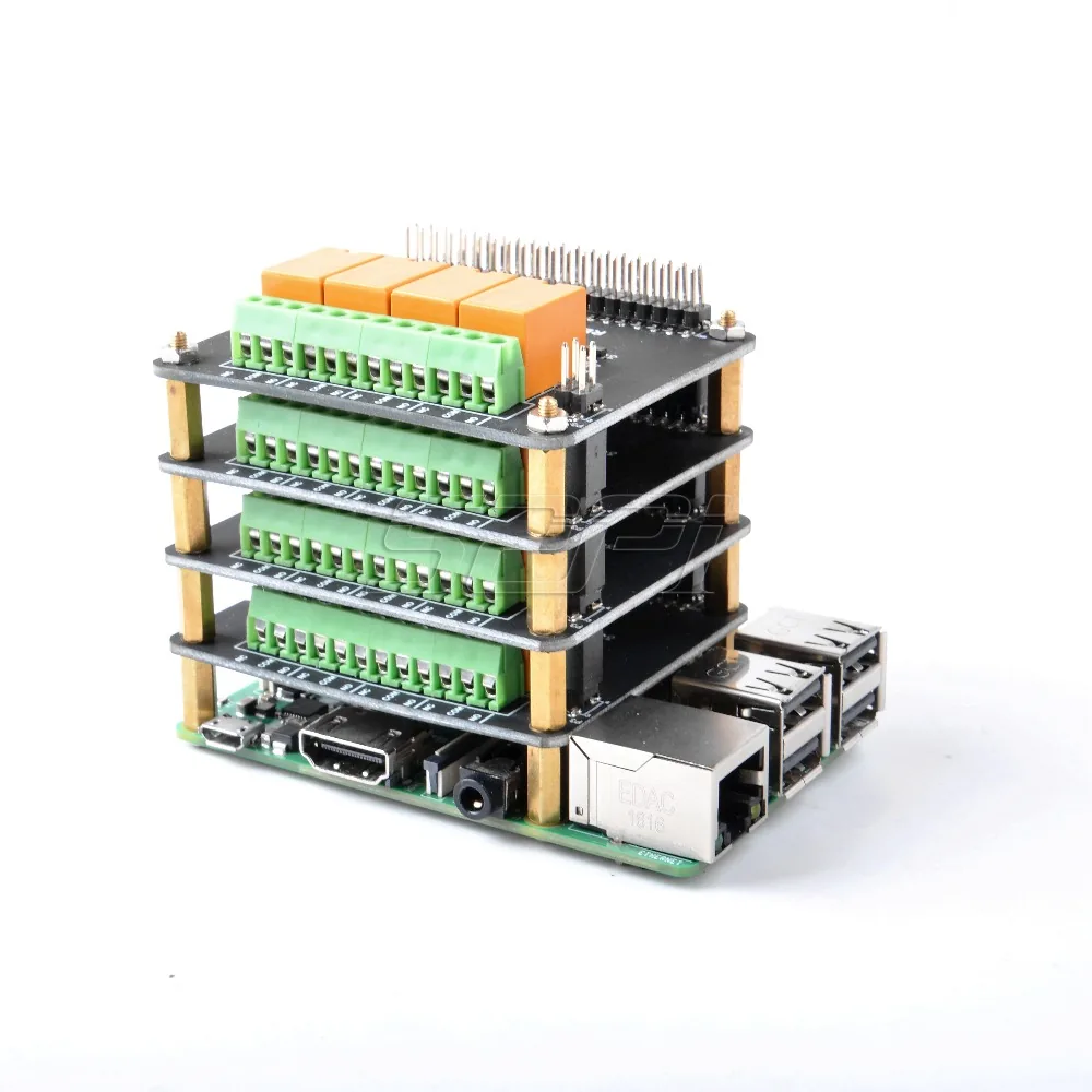 52pi Original 4channel Relay Hat Board For Raspberry Pi B 3b Plus 2b Not Including Rpi - 7 52pi Original 4channel Relay Hat Board For Raspberry Pi B 3b Plus 2b Not Including Rpi - 7