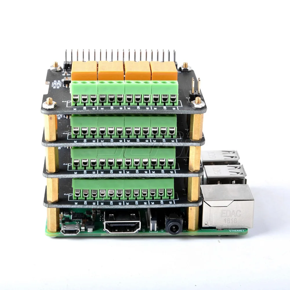 52pi Original 4channel Relay Hat Board For Raspberry Pi B 3b Plus 2b Not Including Rpi - 8 52pi Original 4channel Relay Hat Board For Raspberry Pi B 3b Plus 2b Not Including Rpi - 8