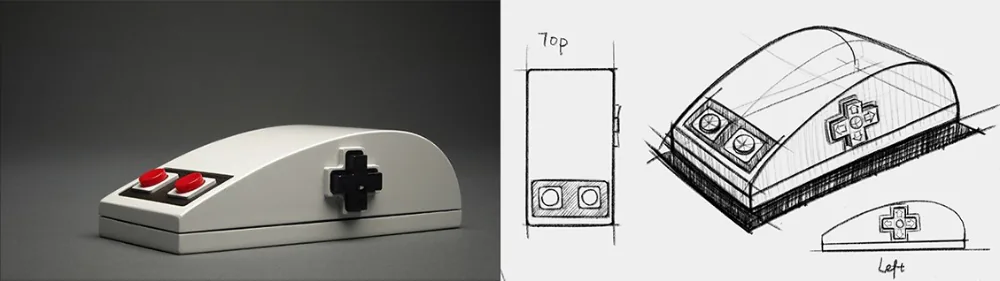 8bitdo N30 Wireless Mouse 3d Touch Panel Dpad Navigation Compatible With Windows Mac Os - 3