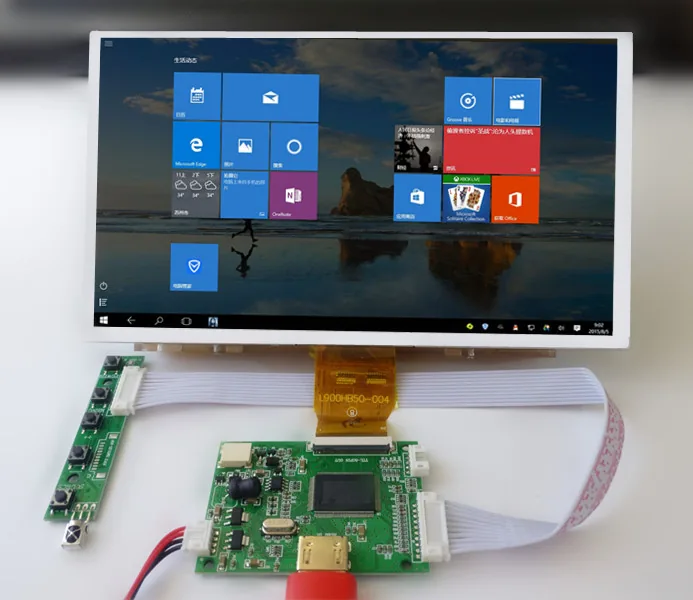 9inch Hd 1024x600 Lcd Tft Monitor Display With Hdmi Remote Control Board For Raspberry Pi 3 Orange - 3 9inch Hd 1024x600 Lcd Tft Monitor Display With Hdmi Remote Control Board For Raspberry Pi 3 Orange - 3