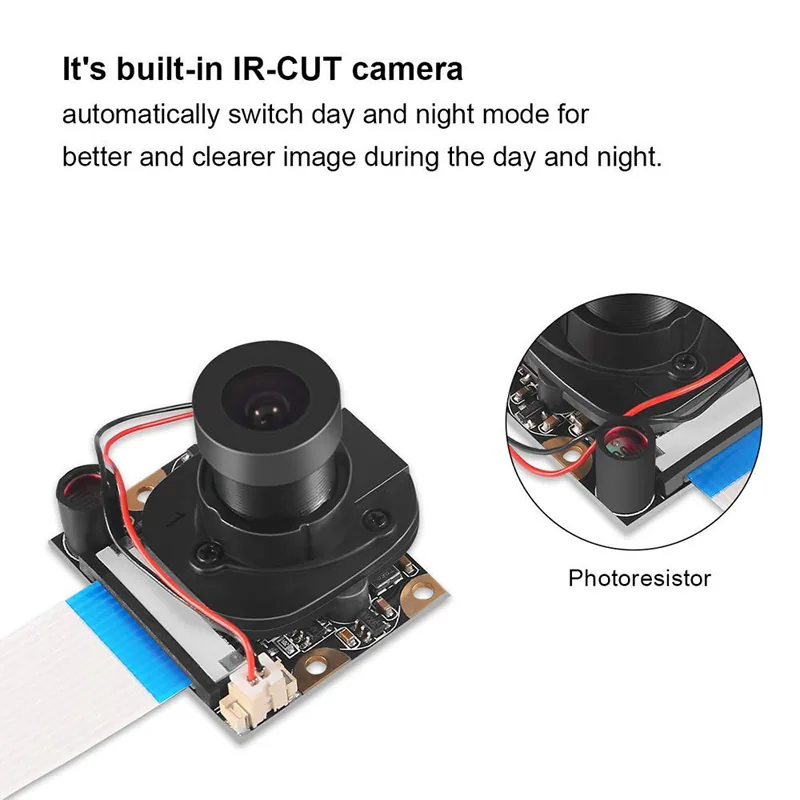 5mp 1080p Hd Webcam 3 Model B Aokin Raspberry Pi Camera Module With Automatic Ircut Night Vision - 4