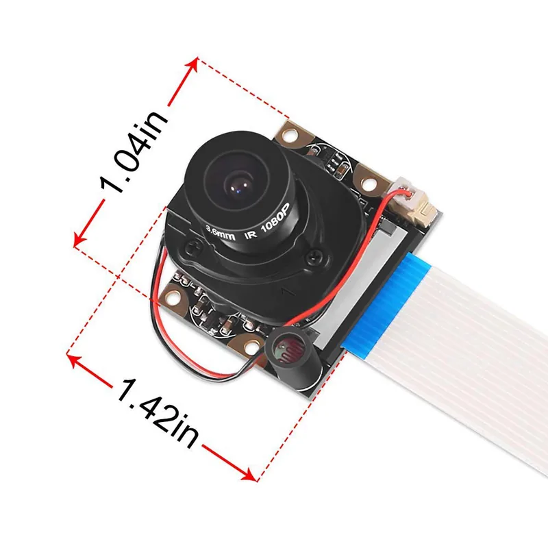 5mp 1080p Hd Webcam 3 Model B Aokin Raspberry Pi Camera Module With Automatic Ircut Night Vision - 5