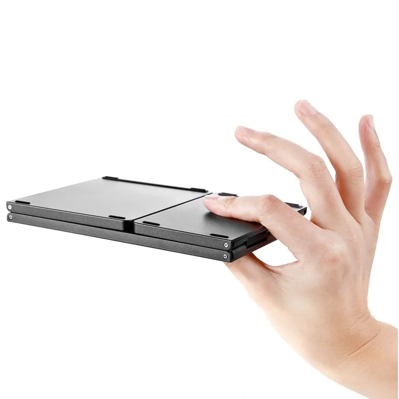 Avatto B033 Compact Bluetooth Keyboard Foldable Wireless Keypad With Touchpad Compatible With Windows Android Ios Ipad Phone - 6 Avatto B033 Compact Bluetooth Keyboard Foldable Wireless Keypad With Touchpad Compatible With Windows Android Ios Ipad Phone - 6