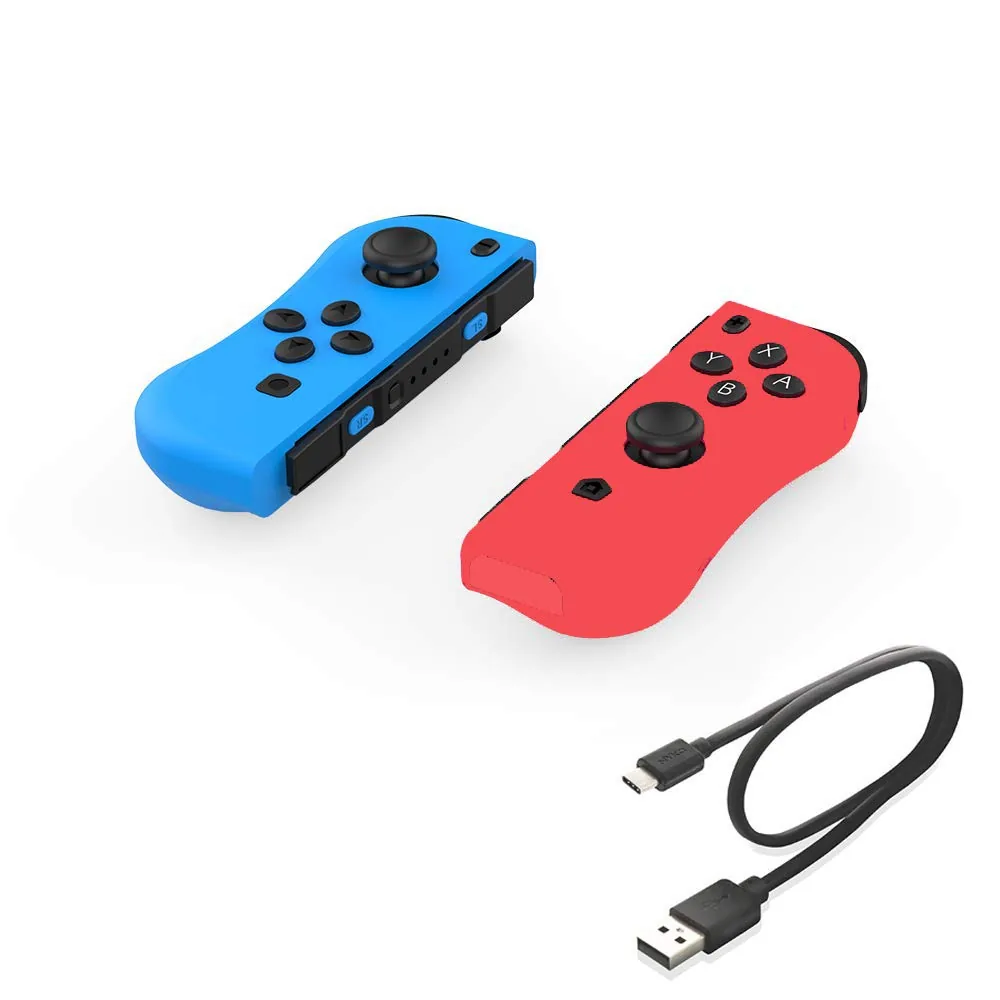 Bluetooth Wireless Joycon Controller For Nintendo Switch Left And Right Hand Comfort Grip Gaming Accessory - 5