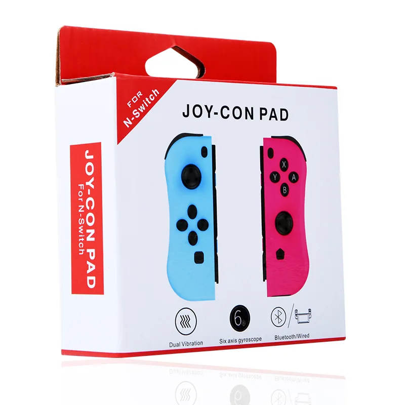 Bluetooth Wireless Joycon Controller For Nintendo Switch Left And Right Hand Comfort Grip Gaming Accessory - 6