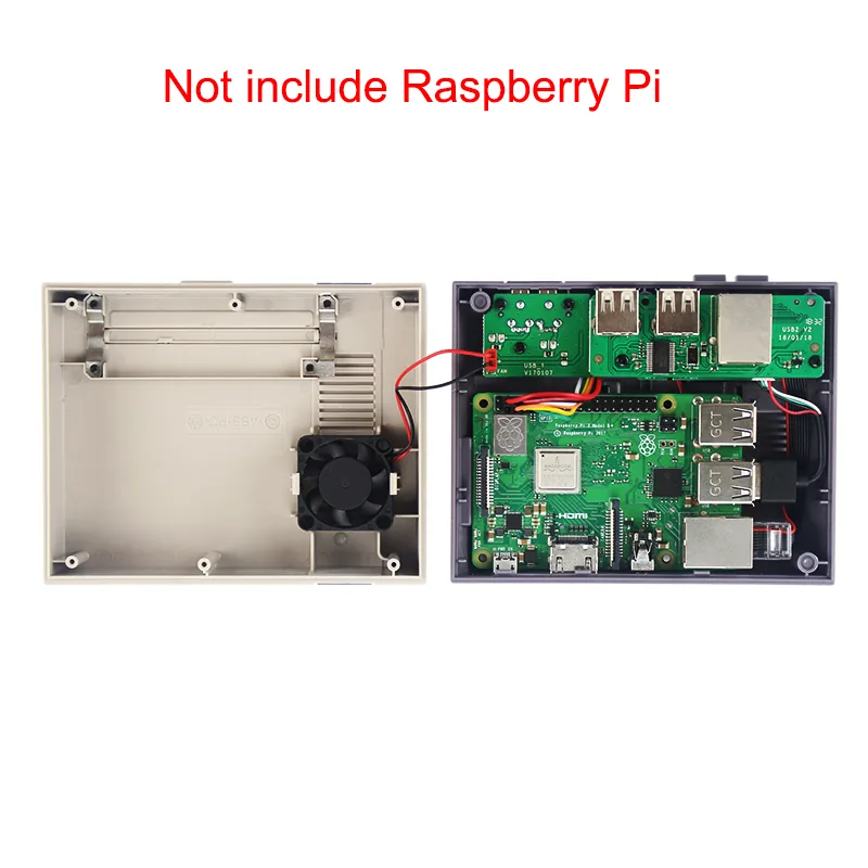 Raspberry Pi 3 Model B Complete Starter Kit With Retroflag Case 32gb Sd Card Power Adapter Cooling Fan Hdmi Cable Retropie Game - 8