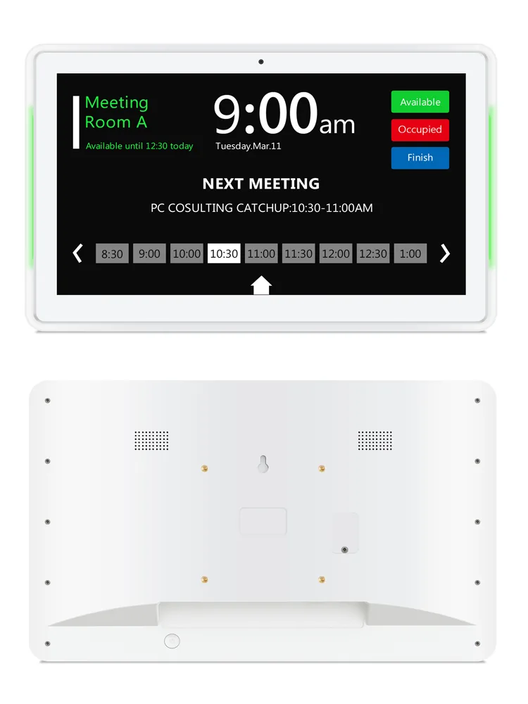 10inch Android Tablet Pc Wallmounted Poe Open Source Rooted Ideal For Conference Room Scheduling 133 156 Display - 3