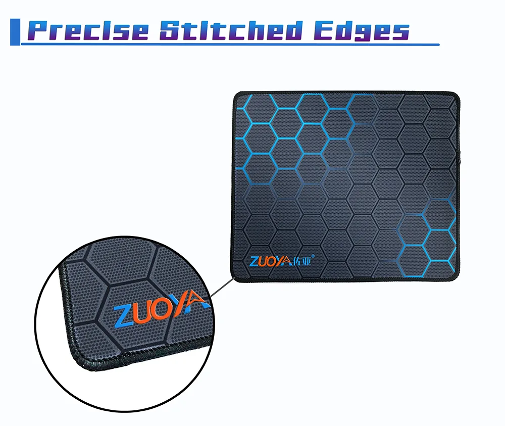 Extra Large Antislip Gaming Mouse Pad With Locking Edge Speed Enhancement Natural Rubber Desk Keyboard Mat For Gamers - 4