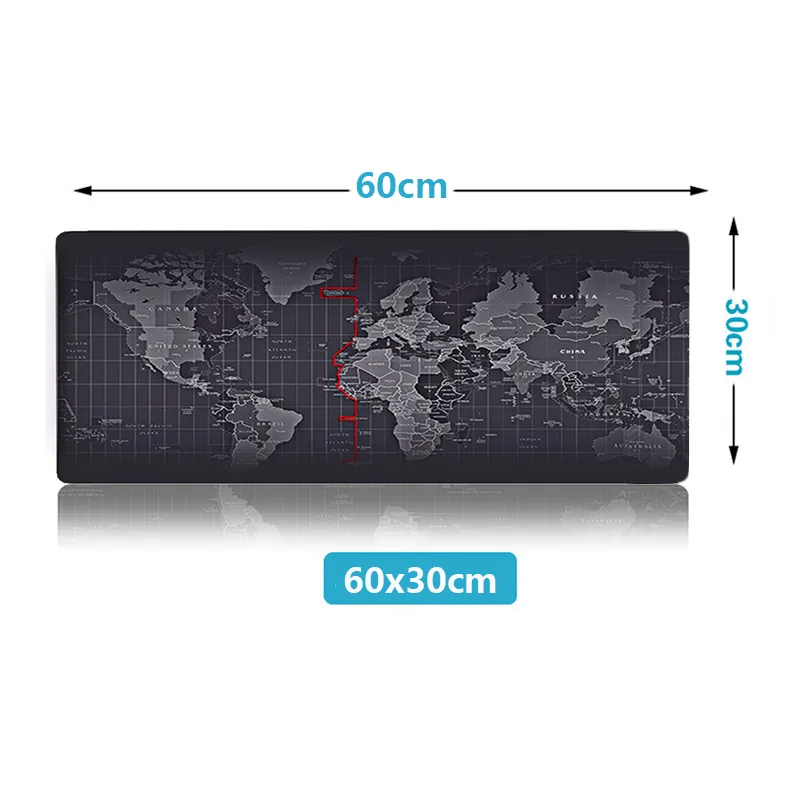 Extra Large Antislip Gaming Mouse Pad With Locking Edge Speed Enhancement Natural Rubber Desk Keyboard Mat For Gamers - 11