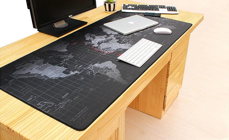 Extra Large Antislip Gaming Mouse Pad With World Map Design Natural Rubber Locking Edge Ideal For Gamers - 8 Extra Large Antislip Gaming Mouse Pad With World Map Design Natural Rubber Locking Edge Ideal For Gamers - 8