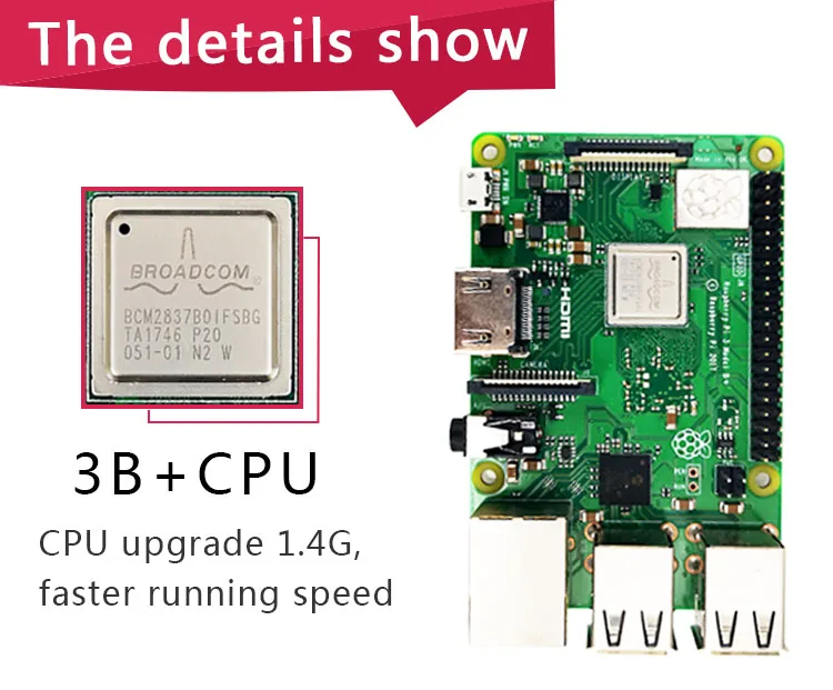 Raspberry Pi 3 Model B Pi3 Plus 3b Original Wifi Bluetooth Enabled Microcomputer - 3 Raspberry Pi 3 Model B Pi3 Plus 3b Original Wifi Bluetooth Enabled Microcomputer - 3