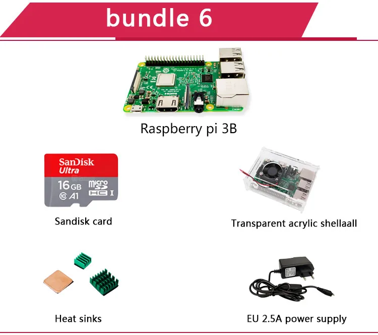 Raspberry Pi 3 Model B Pi3 Plus 3b Original Wifi Bluetooth Enabled Microcomputer - 8 Raspberry Pi 3 Model B Pi3 Plus 3b Original Wifi Bluetooth Enabled Microcomputer - 8
