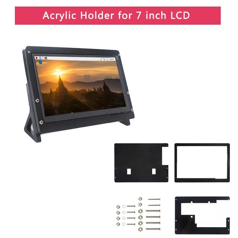 Raspberry Pi 4 Model B 6432gb Sd Card Kit 7inch Touch Screen Lcd Holder Micro Hdmi Fan Heat Sink Power Supply - 11 Raspberry Pi 4 Model B 6432gb Sd Card Kit 7inch Touch Screen Lcd Holder Micro Hdmi Fan Heat Sink Power Supply - 11