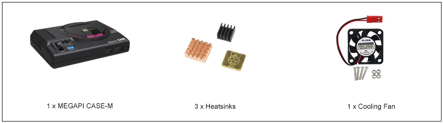 Retroflag Classic Raspberry Pi 3 Model B Case With Usb Controller Fan Heatsinks Power Adapter For Retropie - 1 Retroflag Classic Raspberry Pi 3 Model B Case With Usb Controller Fan Heatsinks Power Adapter For Retropie - 1