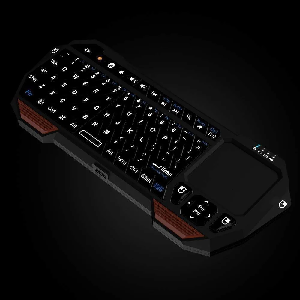 Seenda Mini Bluetooth Keyboard With Builtin Touchpad Compatible With Android Ios Windows Tv Projector - 3 Seenda Mini Bluetooth Keyboard With Builtin Touchpad Compatible With Android Ios Windows Tv Projector - 3
