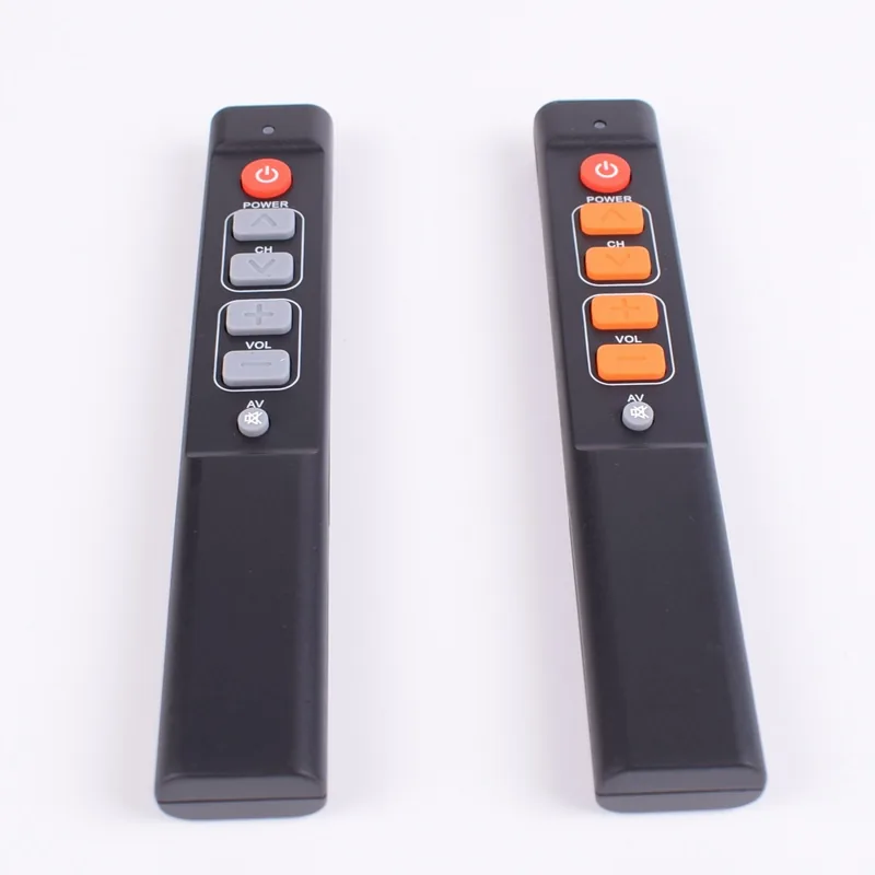 Universal Easyuse Learning Remote Control With 6 Large Buttons For Tv Dvd Hifi Stb Dvb Ideal For Elderly - 8