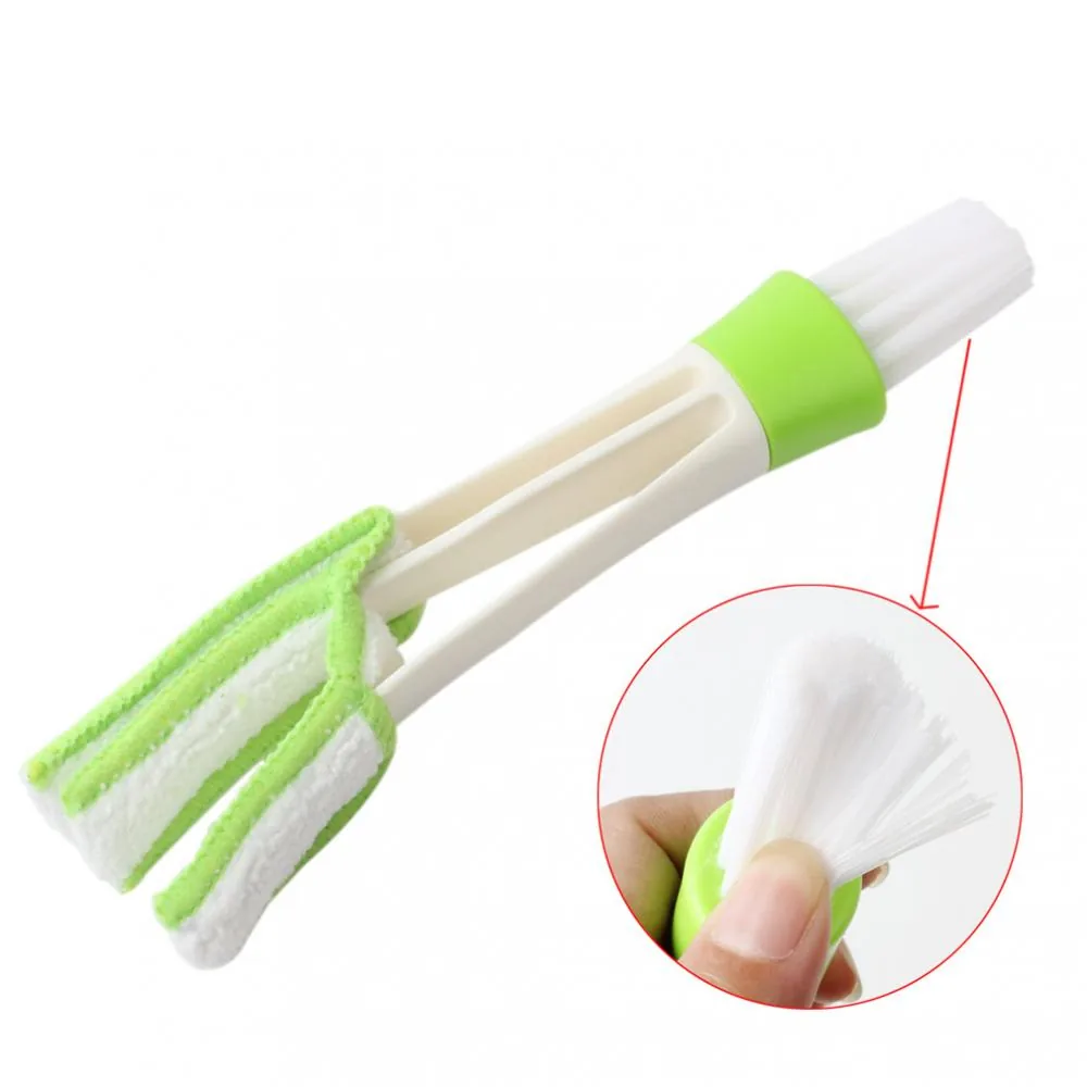 Doublesided Window Blinds Cleaning Brush Multifunctional Dust Cleaner For Keyboards And Shutters - 5 Doublesided Window Blinds Cleaning Brush Multifunctional Dust Cleaner For Keyboards And Shutters - 5