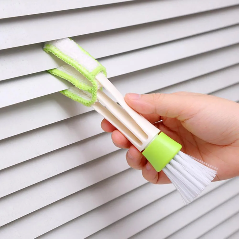 Doublesided Window Blinds Cleaning Brush Multifunctional Dust Cleaner For Keyboards And Shutters - 2 Doublesided Window Blinds Cleaning Brush Multifunctional Dust Cleaner For Keyboards And Shutters - 2