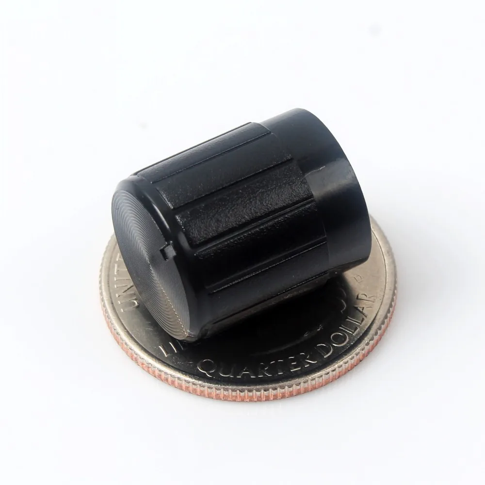 10pcs Plastic Potentiometer Knobs 14x16mm For Volume Control And Encoder Devices - 45 10pcs Plastic Potentiometer Knobs 14x16mm For Volume Control And Encoder Devices - 45
