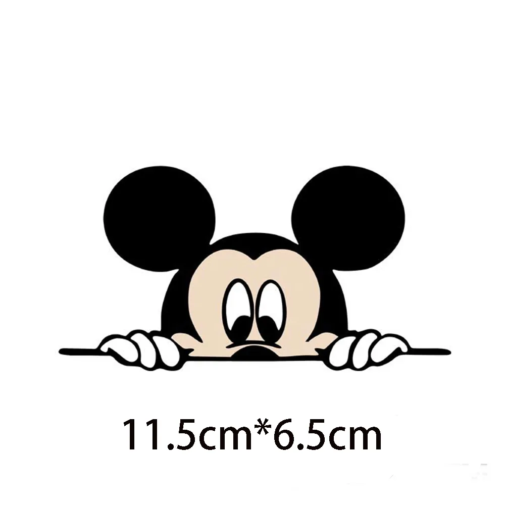 2pack Disney Mickey Minnie Decal Car Bumper Stickers Vinyl Rear View Mirror Cartoon Auto Body Pattern - 2 2pack Disney Mickey Minnie Decal Car Bumper Stickers Vinyl Rear View Mirror Cartoon Auto Body Pattern - 2