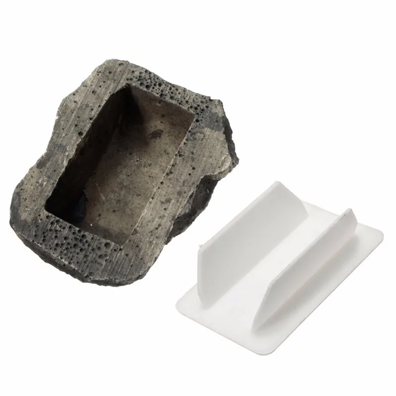 2piece Set Hidden Secret Stash Storage Key Lock Safe Compartment Money Security Case In Stone Design - 4 2piece Set Hidden Secret Stash Storage Key Lock Safe Compartment Money Security Case In Stone Design - 4
