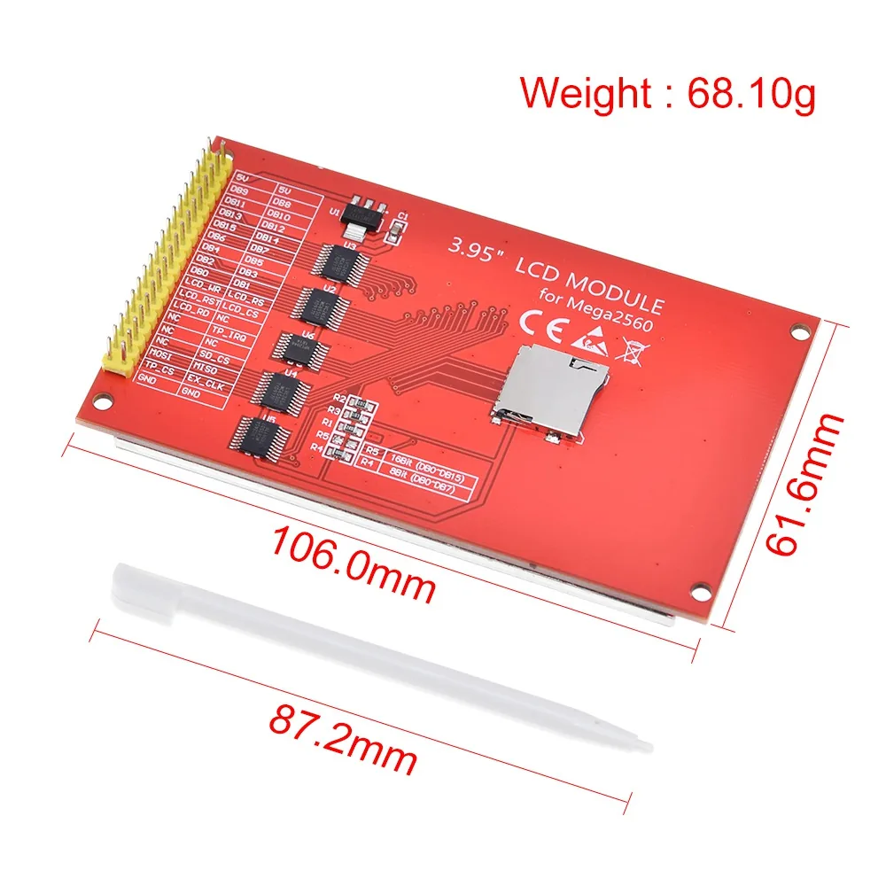 40 320x480 St7796s Tft Lcd Display Module Color Screen With Touch Panel Compatible With Arduino Uno Mega2560 816 Bit 395 Inch - 2 40 320x480 St7796s Tft Lcd Display Module Color Screen With Touch Panel Compatible With Arduino Uno Mega2560 816 Bit 395 Inch - 2