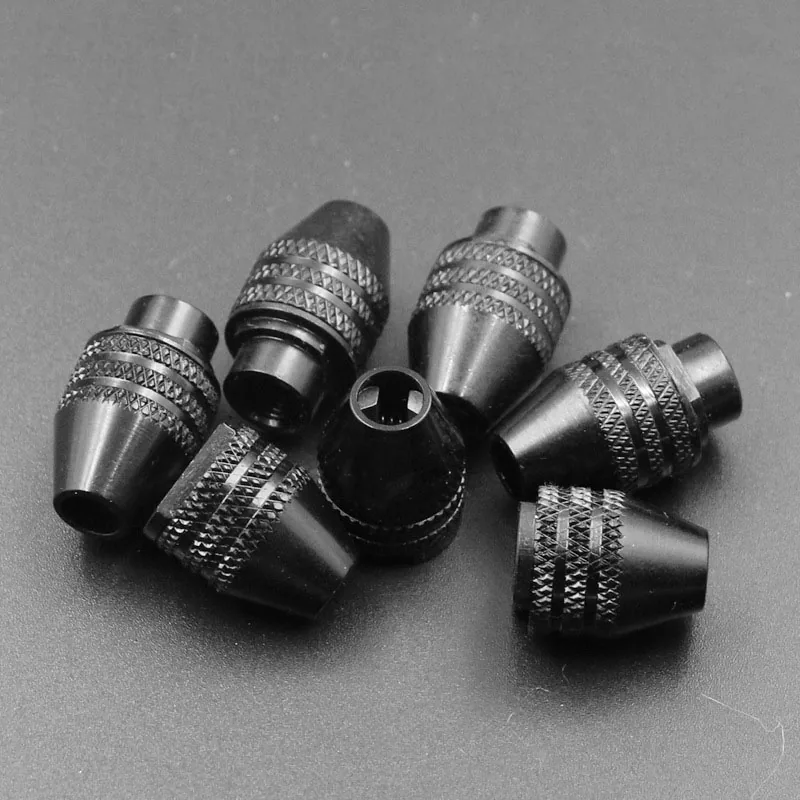 Universal Mini Keyless Chuck Adapter Converter For Dremel Rotary Tools 0332mm Drill Bit Multitype Chucks Set - 6 Universal Mini Keyless Chuck Adapter Converter For Dremel Rotary Tools 0332mm Drill Bit Multitype Chucks Set - 6