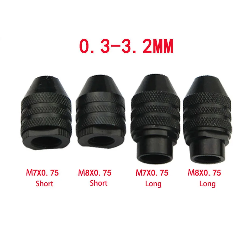 Universal Mini Keyless Chuck Adapter Converter For Dremel Rotary Tools 0332mm Drill Bit Multitype Chucks Set - 1 Universal Mini Keyless Chuck Adapter Converter For Dremel Rotary Tools 0332mm Drill Bit Multitype Chucks Set - 1