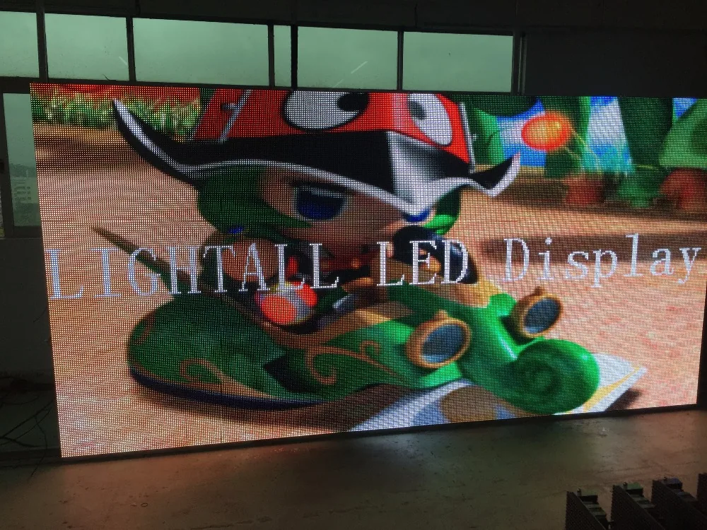 Indoor Full Color Display 64x32 Rgb Led Matrix Sign P25p10 Video Wall Module Screen - 9