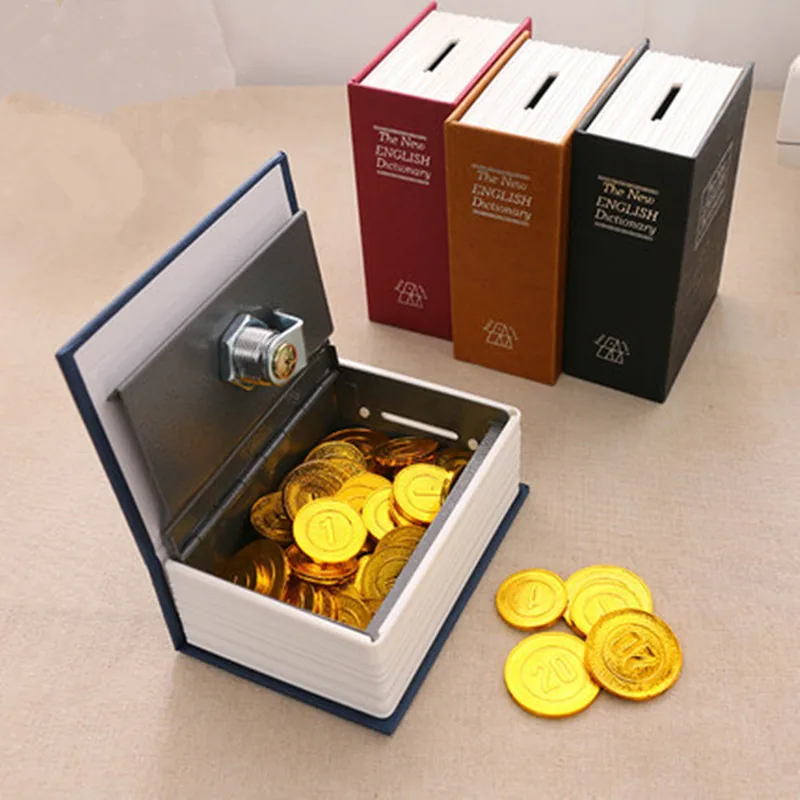 Portable Mini Book Safe With Hidden Secret Lock Cash Money Storage Locker For Enhanced Security And Safety - 1 Portable Mini Book Safe With Hidden Secret Lock Cash Money Storage Locker For Enhanced Security And Safety - 1
