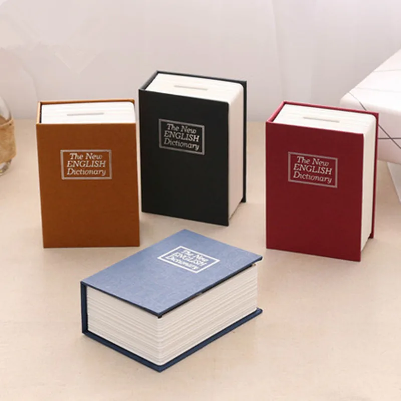 Portable Mini Book Safe With Hidden Secret Lock Cash Money Storage Locker For Enhanced Security And Safety - 3 Portable Mini Book Safe With Hidden Secret Lock Cash Money Storage Locker For Enhanced Security And Safety - 3
