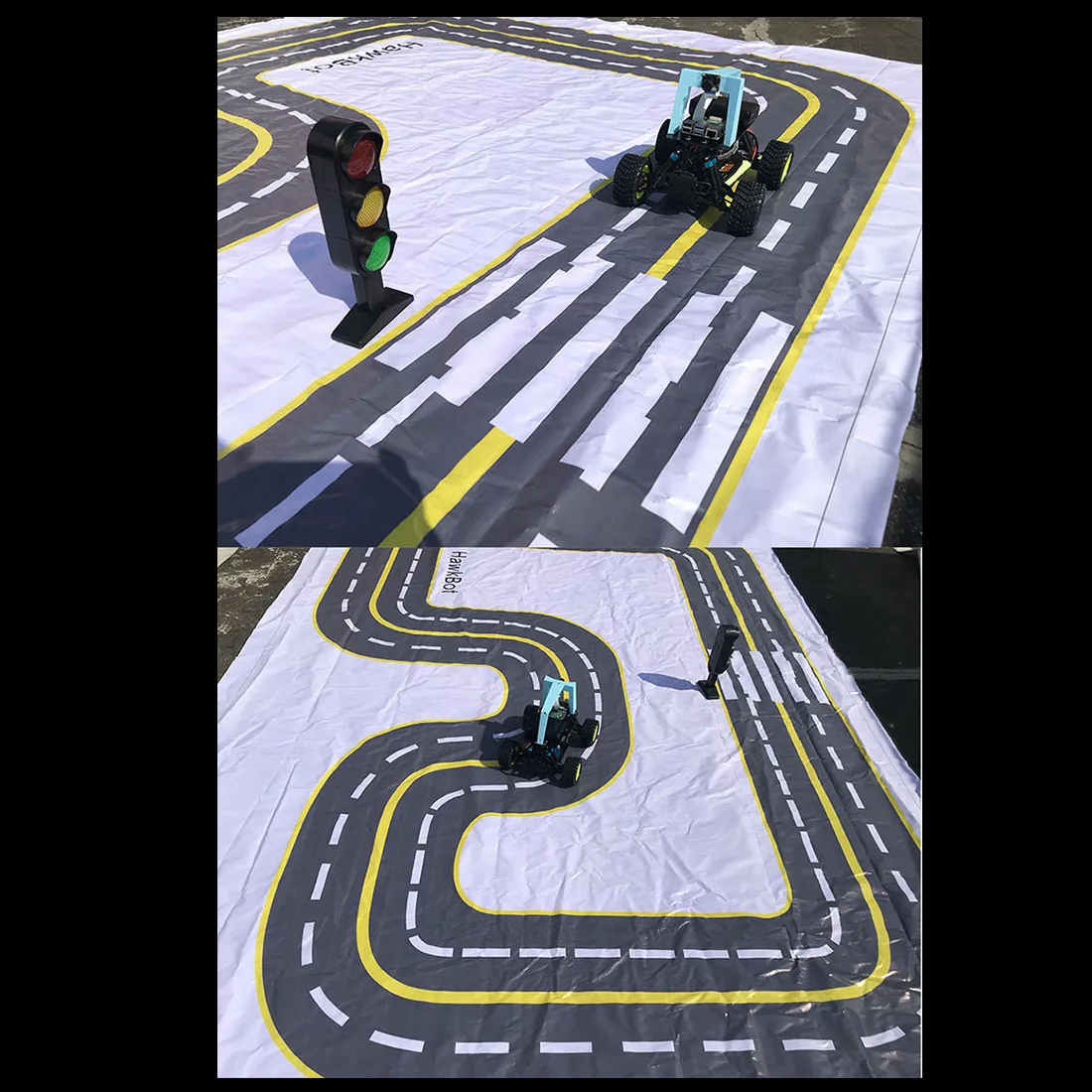 Raspberry Pi4 Programmable Ai Robot Car Kit Diy Autonomous Racing Vehicle With Track For Software Development - 3