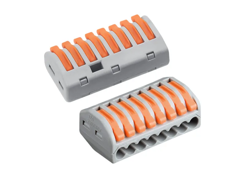 Universal Quick Wiring Electrical Cable Wire Connector Pushin Terminal Block For Secure Connection - 4 Universal Quick Wiring Electrical Cable Wire Connector Pushin Terminal Block For Secure Connection - 4